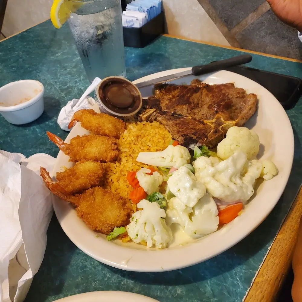 Steak&Shrimp Platter